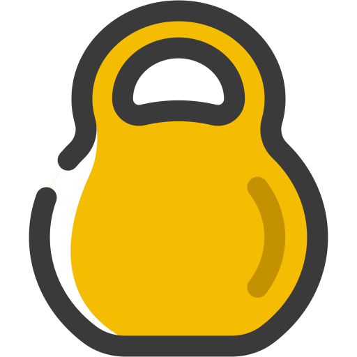 aptitud física icono gratis