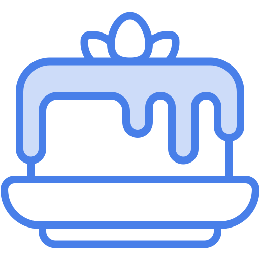 panna cotta icono gratis