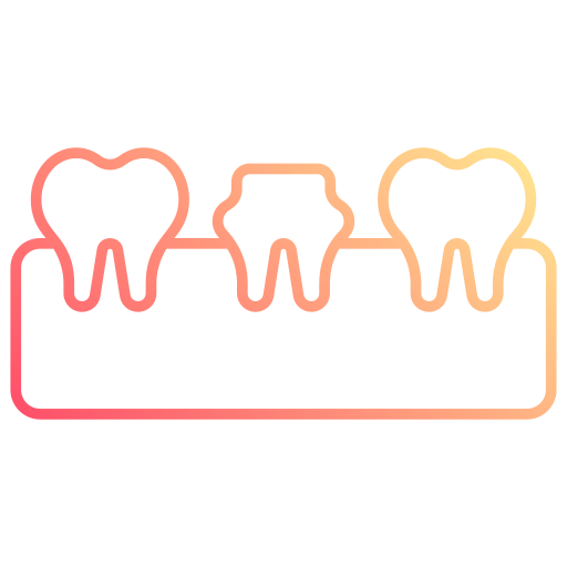 puente dental icono gratis