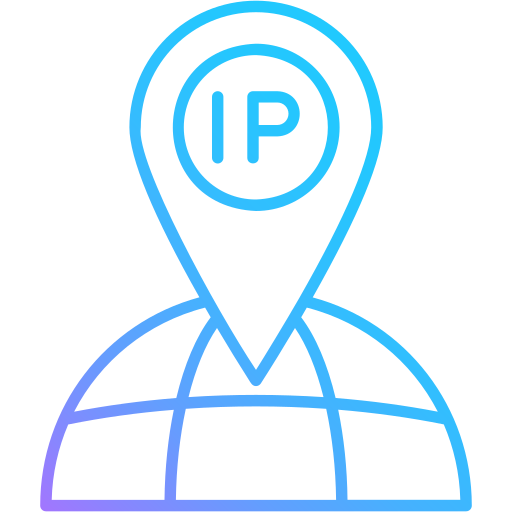 dirección ip icono gratis