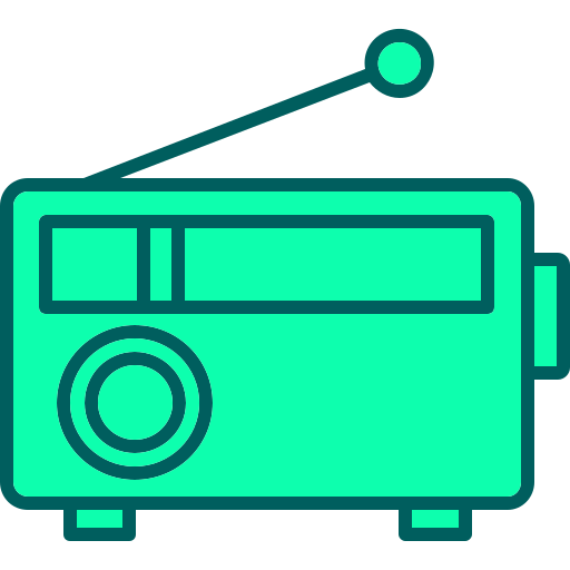 라디오 무료 아이콘