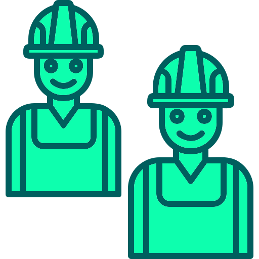 trabajadores icono gratis