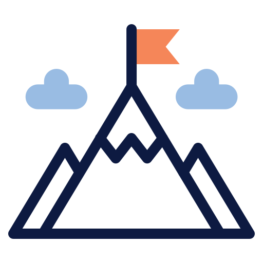 montañas icono gratis