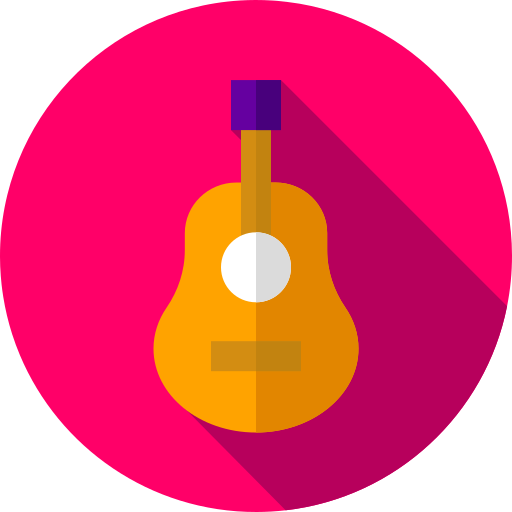 Guitarra clásica icono gratis