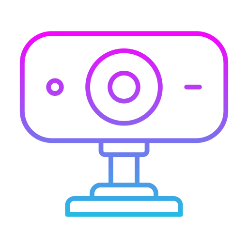 cámara web icono gratis