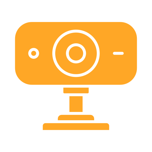 cámara web icono gratis