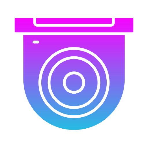 cámara de seguridad icono gratis
