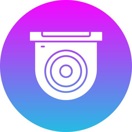 cámara de seguridad icono gratis