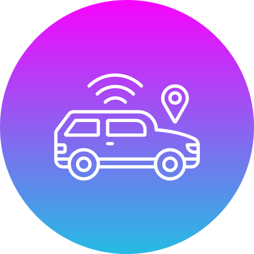 auto inteligente icono gratis