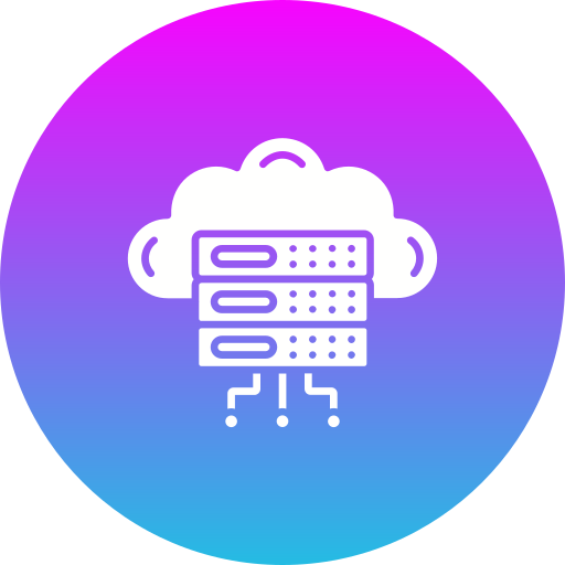 servidor en la nube icono gratis