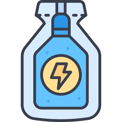 gel energético icono gratis