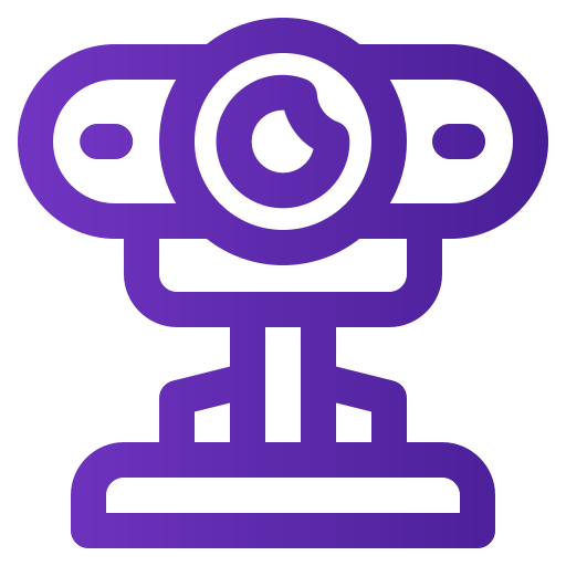 cámara web icono gratis