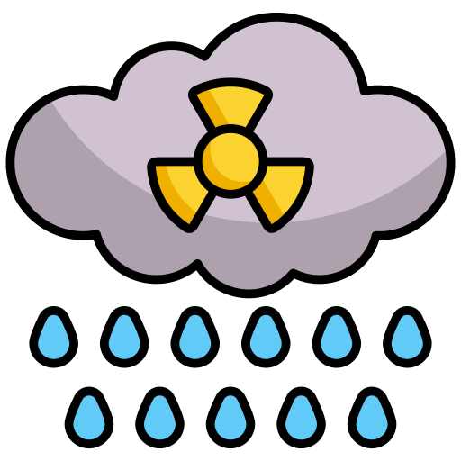 lluvia ácida icono gratis