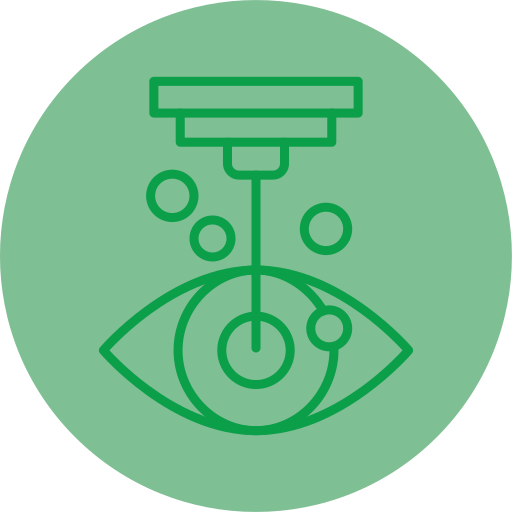 Laser surgery free icon Laser surgery free icon