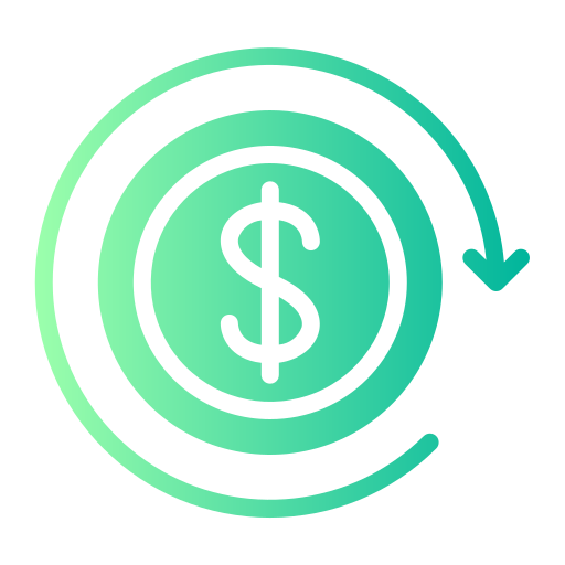 Chargeback free icon