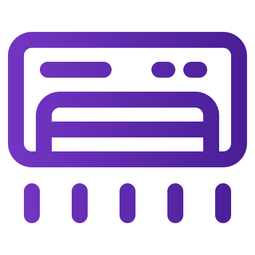 aire acondicionado icono gratis