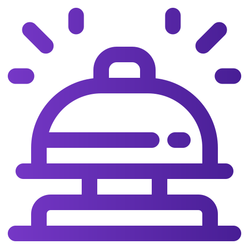 Desk bell free icon