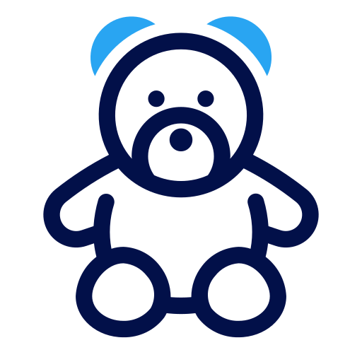 oso de peluche icono gratis