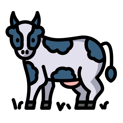 vaca icono gratis