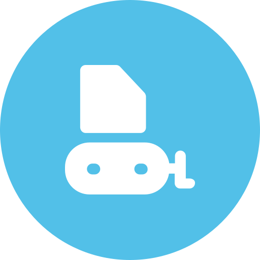 excavadora icono gratis