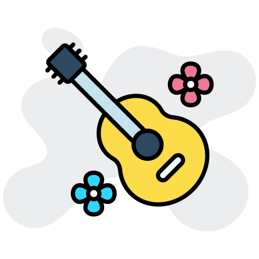 guitarra icono gratis