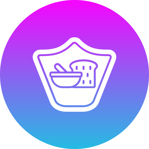 seguridad alimenticia icono gratis