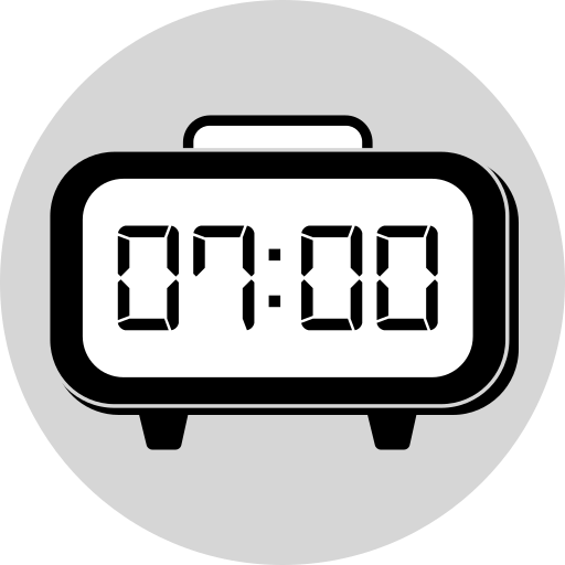 horloge de table Icône gratuit horloge de table Icône gratuit