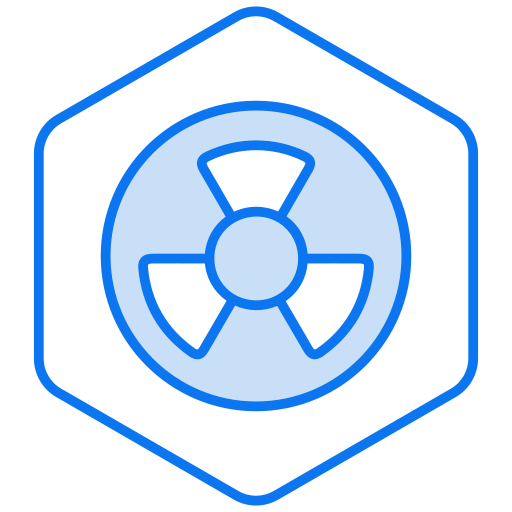 Radioactive free icon Radioactive free icon