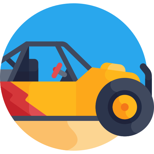 Carro de buggy icono gratis