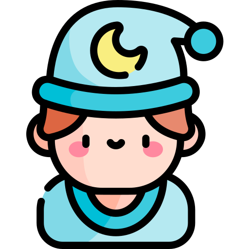 gorro de dormir icono gratis