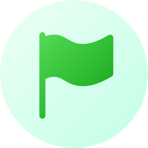 Flag free icon