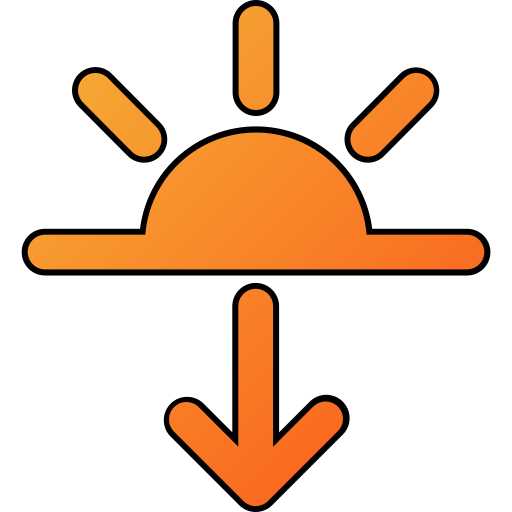 Sunset free icon