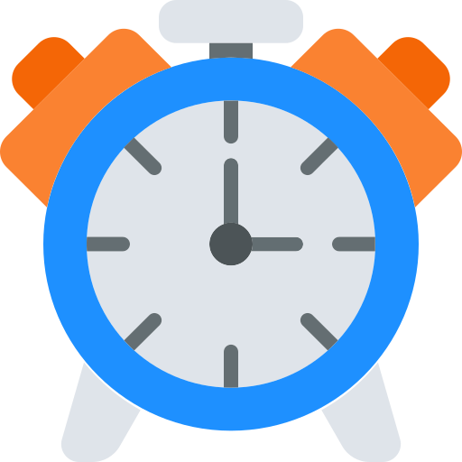 Alarm clock free icon