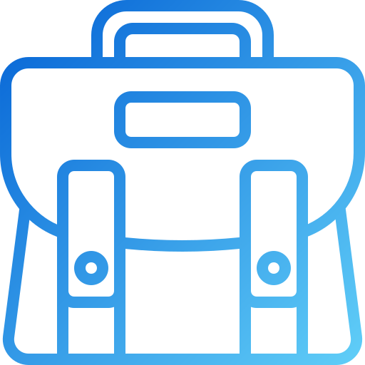 maletín icono gratis