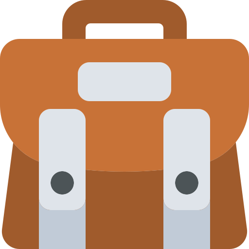 maletín icono gratis