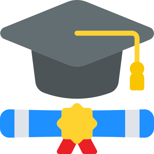 gorro de graduación icono gratis