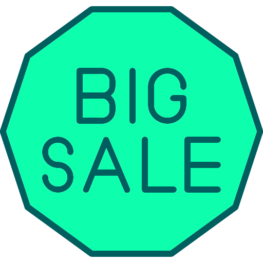 gran venta icono gratis