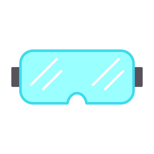 lentes de seguridad icono gratis