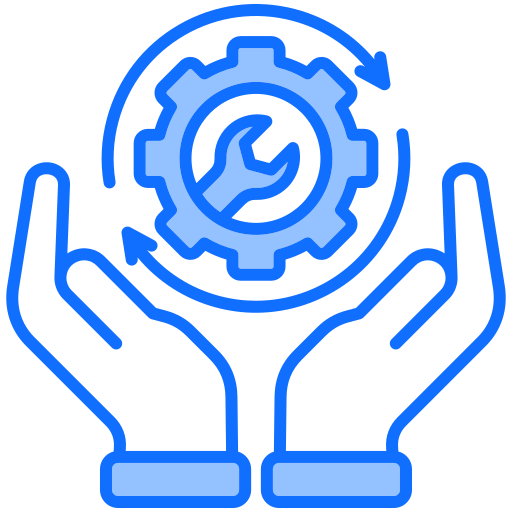 Maintenance free icon