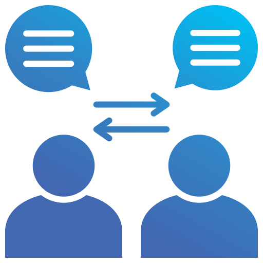 respuesta icono gratis