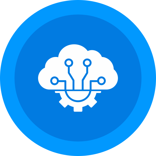 Cloud computing free icon