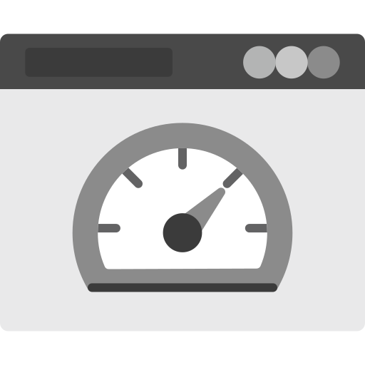 prueba de velocidad icono gratis