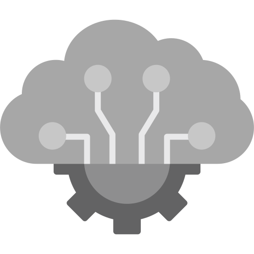 Cloud computing free icon