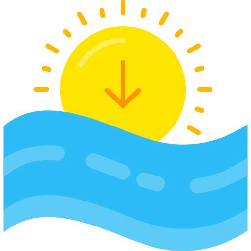 Sunset free icon