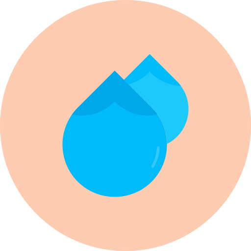 gotas de agua icono gratis