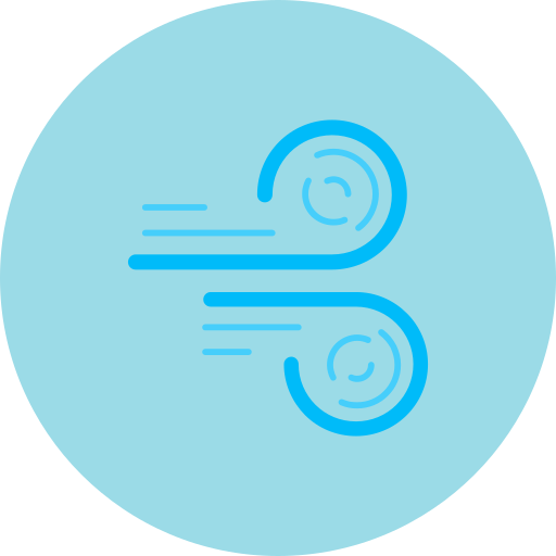 Wind free icon