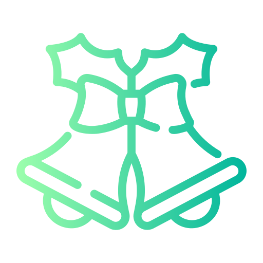 campana de navidad icono gratis