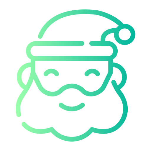 papá noel icono gratis