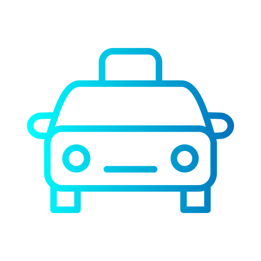 táxi grátis ícone