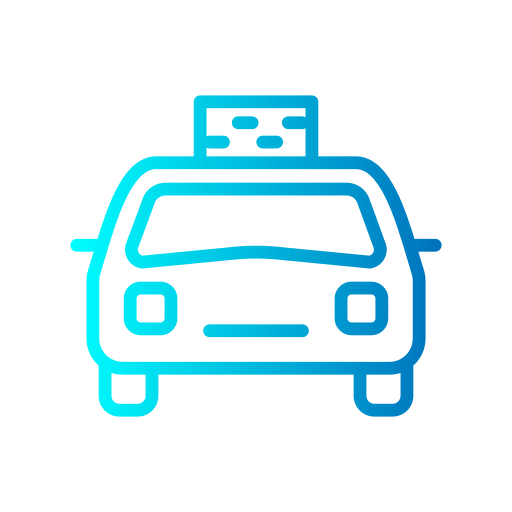 táxi grátis ícone